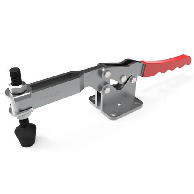 Vendita online Bloccaggio orizzontale base piatta braccio regolabile 350 Kg. Inox